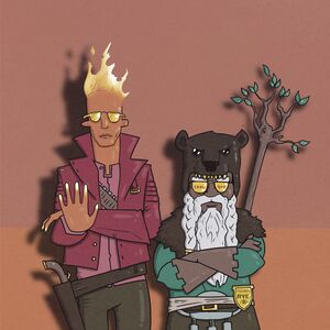 Logan Karstark and Omerók.
